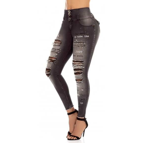 LUJURIA JEANS Colombianos PUSH UP Colombian Jeans BUTT LIFT Ref 707377 - Picture 2 of 12